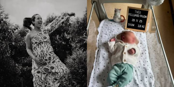 Mariana Pajón compartió la primera fotografía de su hijo: Théo Pelluard Pajón