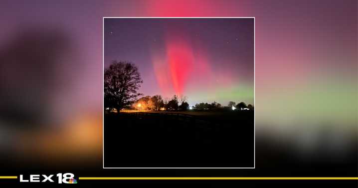 PHOTOS: LEX 18 viewers capture the Northern Lights in KY