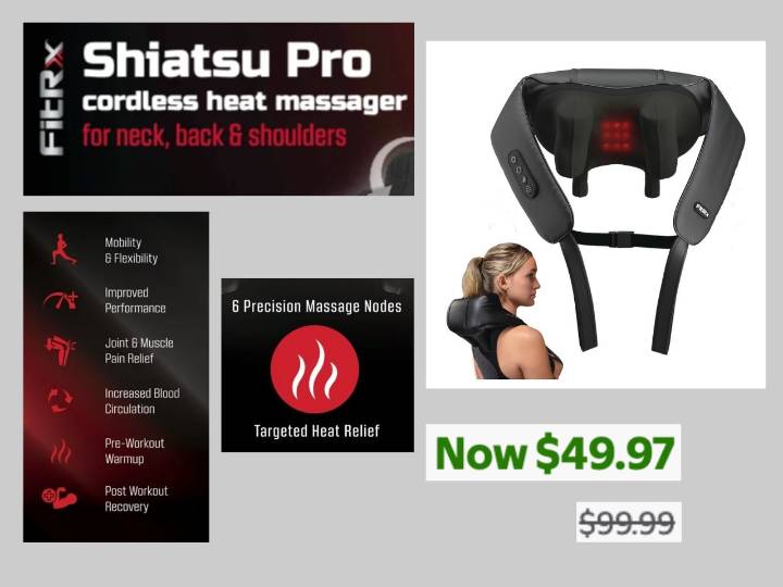Walmart news slashes viral TikTok neck massager price by 50%: Get the deal this week