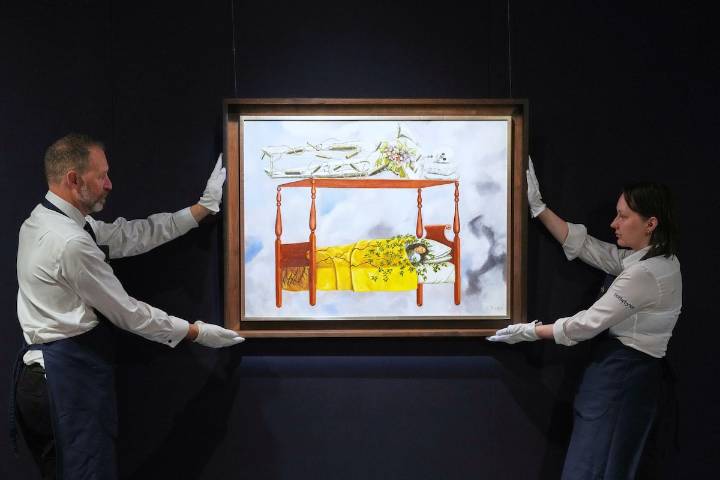 Frida Kahlo self-portrait sells for $54.7-million, breaks auction record for female artists