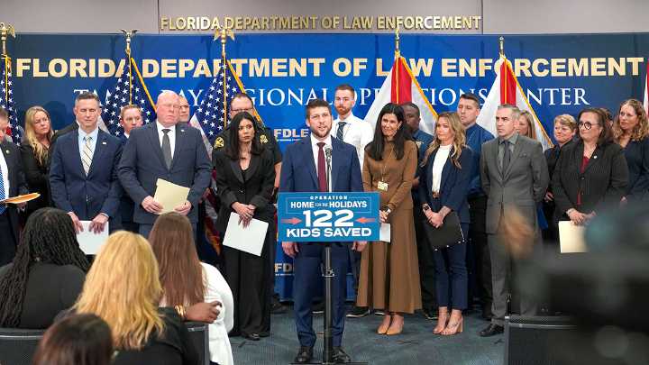 ‘Operation Home for the Holidays’ finds 122 missing kids in Florida