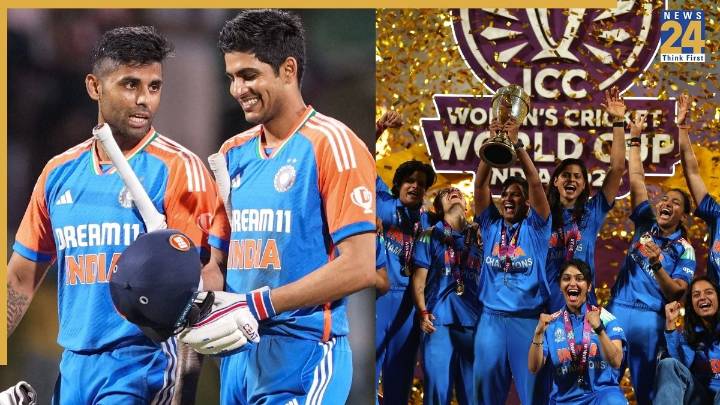 Shubman Gill to Suryakumar Yadav: Indian Men’s Cricket Stars Applaud Women in Blue After Historic World Cup Win