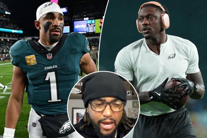 DeSean Jackson hints at issue between A.J. Brown, Jalen Hurts