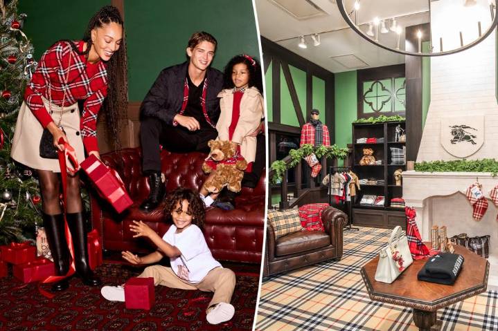 Burberry takes over Bloomingdale's for the holidays