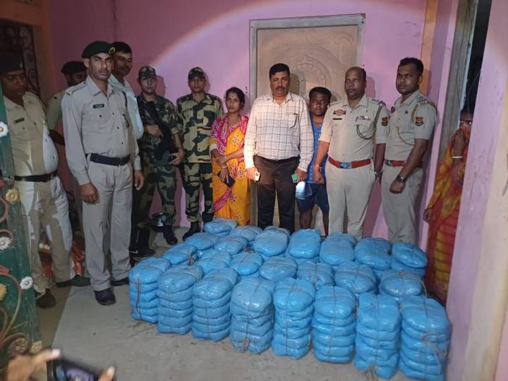 BSF arrests three Bangladeshi nationals & seizes 168 kgs of cannabis