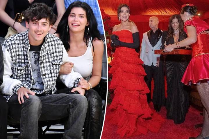 Why Kylie Jenner's boyfriend, Timothée Chalamet, skipped Kris Jenner's birthday party