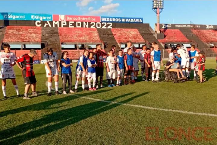 Patronato y ASPASID organizaron un encuentro de fútbol amistoso por los 30 años de la asociación
