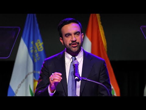 Mamdani tells Trump to "turn the volume up" in victory speech as Democrats sweep key races