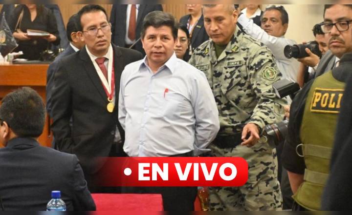 Pedro Castillo EN VIVO: Poder Judicial decide sentencia de 34 años por fallido golpe de Estado de 2022