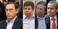 Pedro Castillo, Martín Vizcarra, Ollanta Humala y Alejandro Toledo: las sentencias de los cuatro expresidentes peruanos condenados por corrupción
