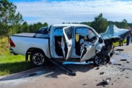 TRAGEDIA! Identifican a las víctimas del tremendo choque frontal en Corrientes