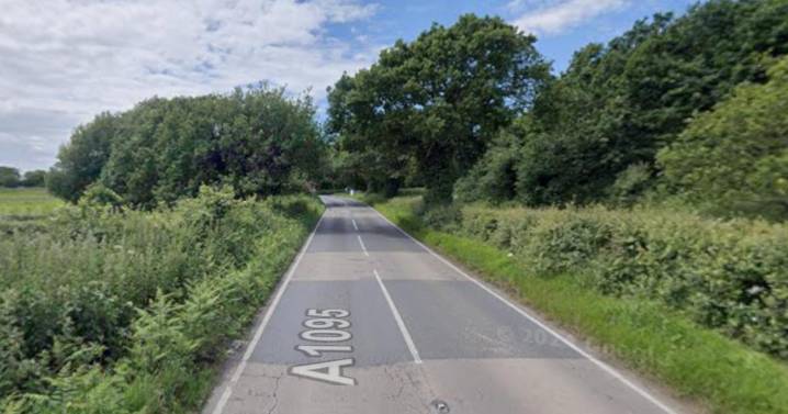 Crash closes A1095 Halesworth Road between Reydon and A12