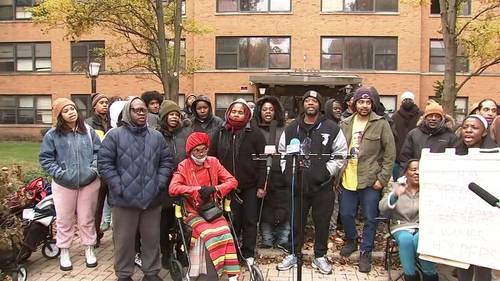 Tenants of South Shore apartments plagued by Border Patrol raid, financial issues demand repairs, stipends to move