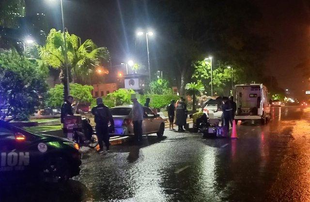 Siniestro vial en Oberá: un joven lesionado