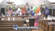 Viral breakdancer returns to N.J. town meeting with a vengeance