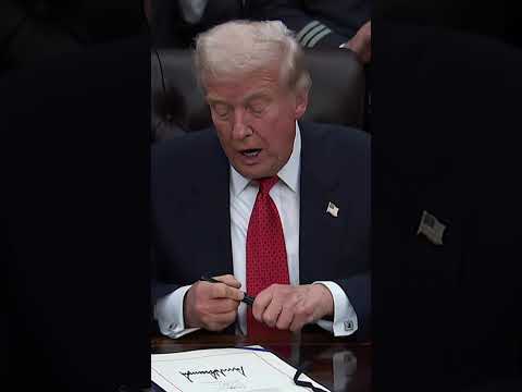 President Trump signs government funding bill, ending longest shutdown in US history