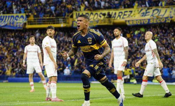 Boca le ganó a Argentinos Juniors en La Bombonera y avanzó a semifinales