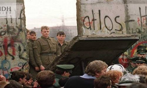 La caída del Muro de Berlín. 9 noviembre 1989.