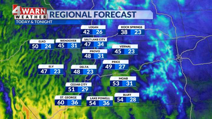 Sunshine and slightly cooler Tuesday afternoon, but a warming trend begins Wednesday