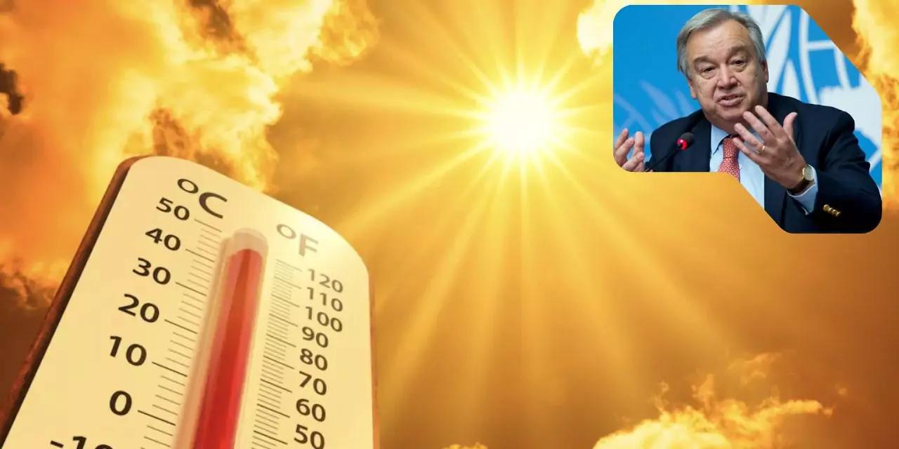 “Hemos fracasado”: ONU alerta sobre el calentamiento global y el riesgo de superar 1,5 °C