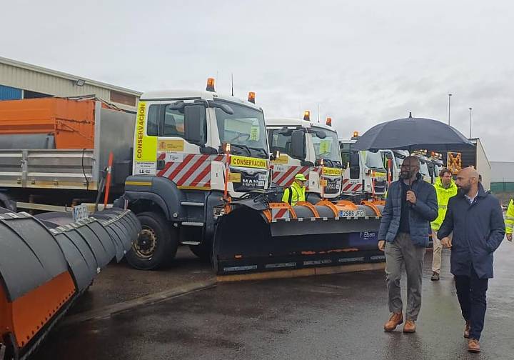 El Gobierno destina un centenar de máquinas para la campaña invernal en León