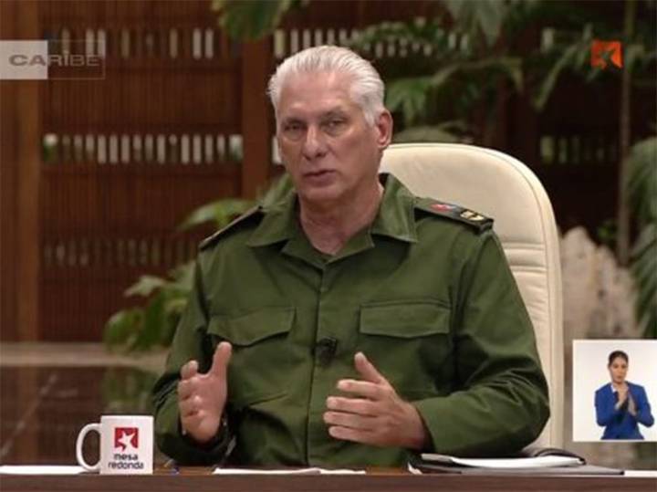 Destaca Díaz-Canel protección a la población durante paso de Melissa