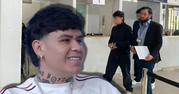 Junior H comparece en el Ministerio Público: Apología del delito lo llevaría a prisión hasta seis meses