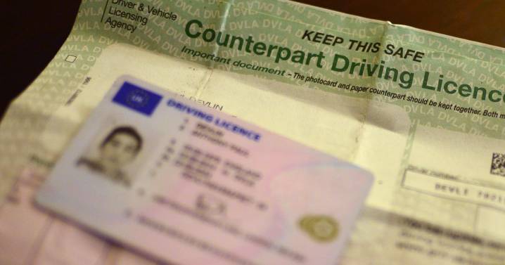 DVLA issues statement on processing delays around reissuing surrendered driving licenses