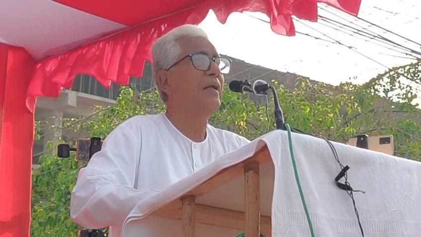 Manik Sarkar accuses BJP of fascist governance and corporate collusion