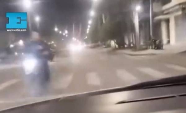 VIDEO.-Las motos siguen fuera de control en La Plata: otra caravana masiva, a contramano y con mucho ruido 