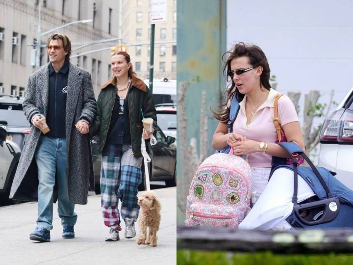 Esposo de Millie Bobby Brown es criticado por no ayudarla con los cuidados de su bebé