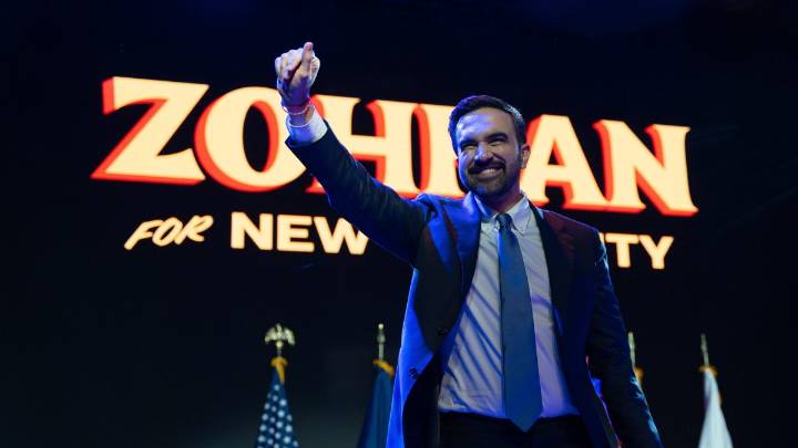 Mamdani declara la guerra a Trump y desafía a los líderes demócratas en su discurso de victoria