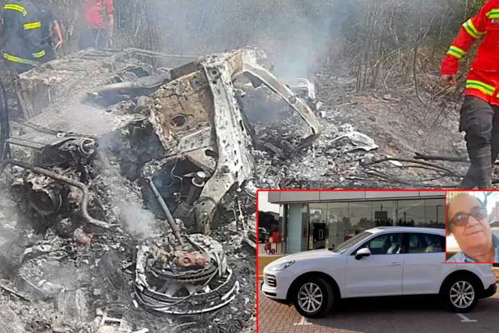 Murió empresario tras volcar su Porsche en la ruta