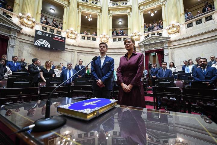 Con perfiles diferentes, juraron los tres senadores salteños en el Congreso
