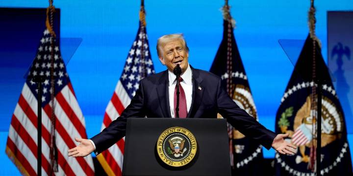 Trump claims 'a lot of people don't see' that America has 'the greatest economy right now' as voters vent anger over affordability