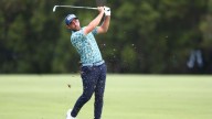 Garcia storms to PGA lead before rain lashes Brisbane