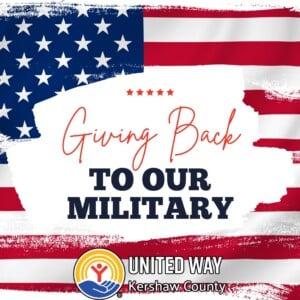 United Way of Kershaw County to give back to active military