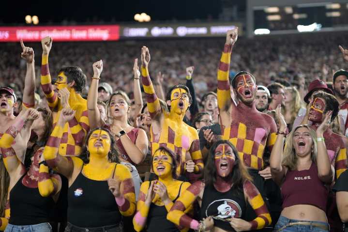 Straming free today on ACC Network; Florida state taking on Wake Forest in college football showdown live