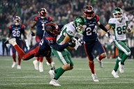 Roughriders force late fumble at goal line, beat Alouettes 25