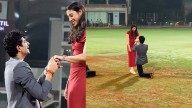 'She said yes!': Palash Muchhal proposes Smriti Mandhana at stadium where India lifted the World Cup; watch video
