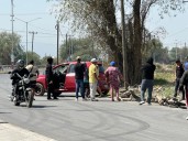 Bloquean carretera Chalco-Tláhuac por falta de agua