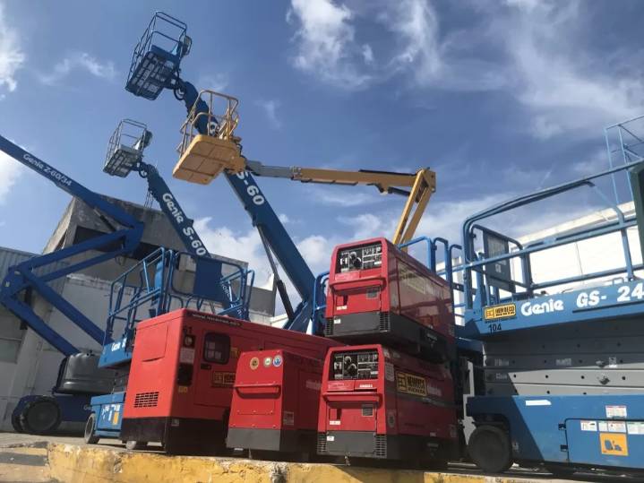 TOP 5 de maquinaria ligera más usada y rentada en México