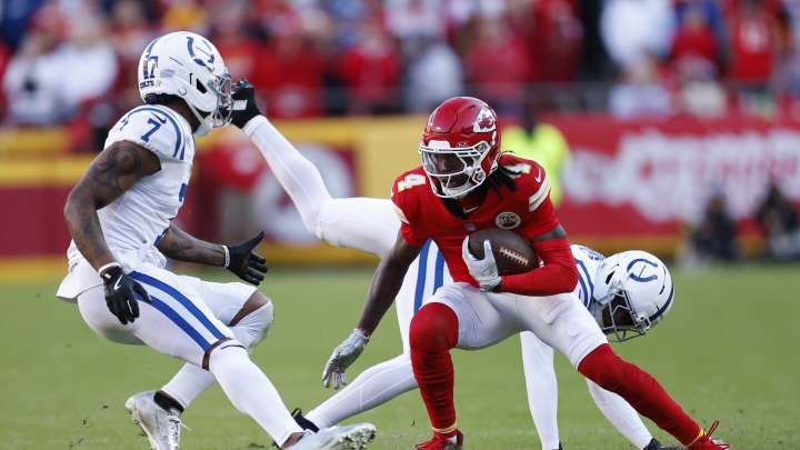 Rashee Rice listed as limited in practice, Patrick Mahomes listed as a full participant