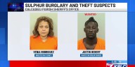 1 arrested, 1 wanted in connection with Sulphur vehicle burglaries