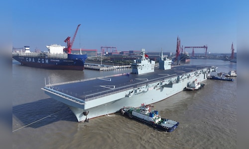China tests new amphibious assault ship that can launch drones, jets