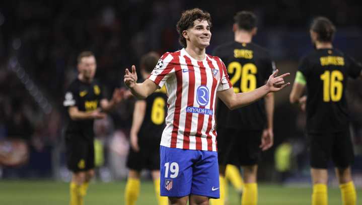 Julián Álvarez, Gallagher y Llorente sellan una victoria clave del Atlético en Europa