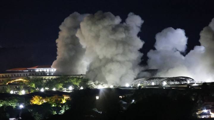 Myanmar state television broadcasts army crackdown on scam centers