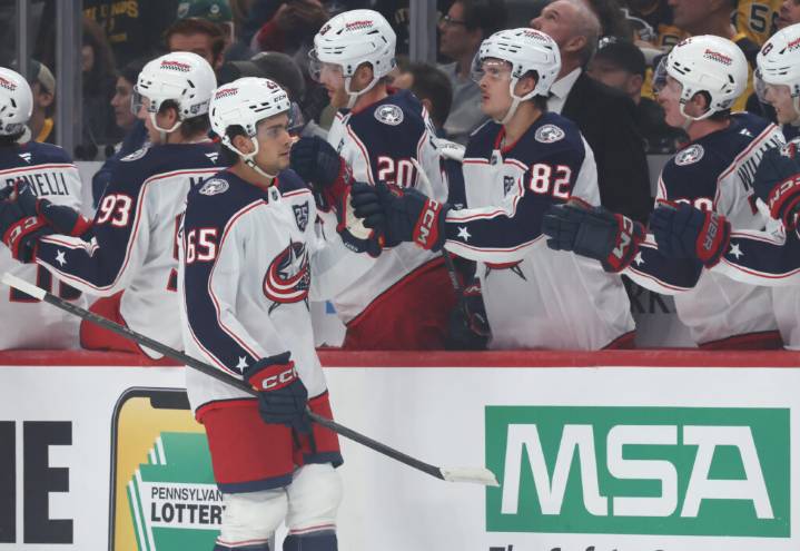 Blue Jackets Recall Luca Del Bel Belluz