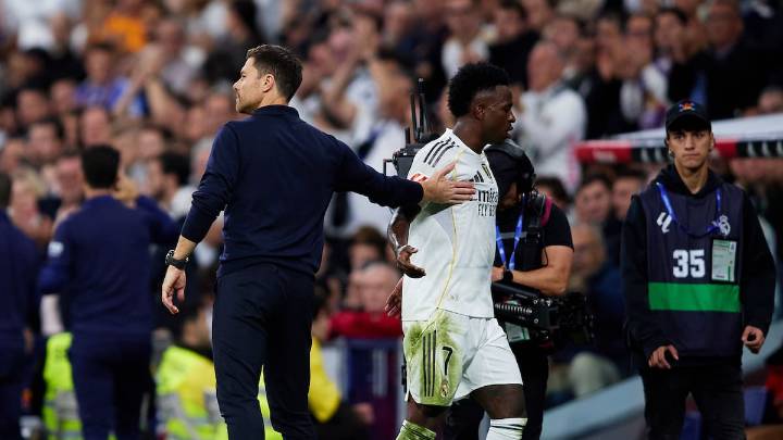 Xabi Alonso, tajante: "No queremos que se repita lo que hizo Vinicius"