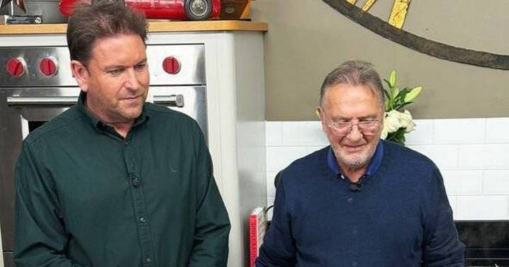 James Martin exclaims 'I'm only joking' after producer 'warning'